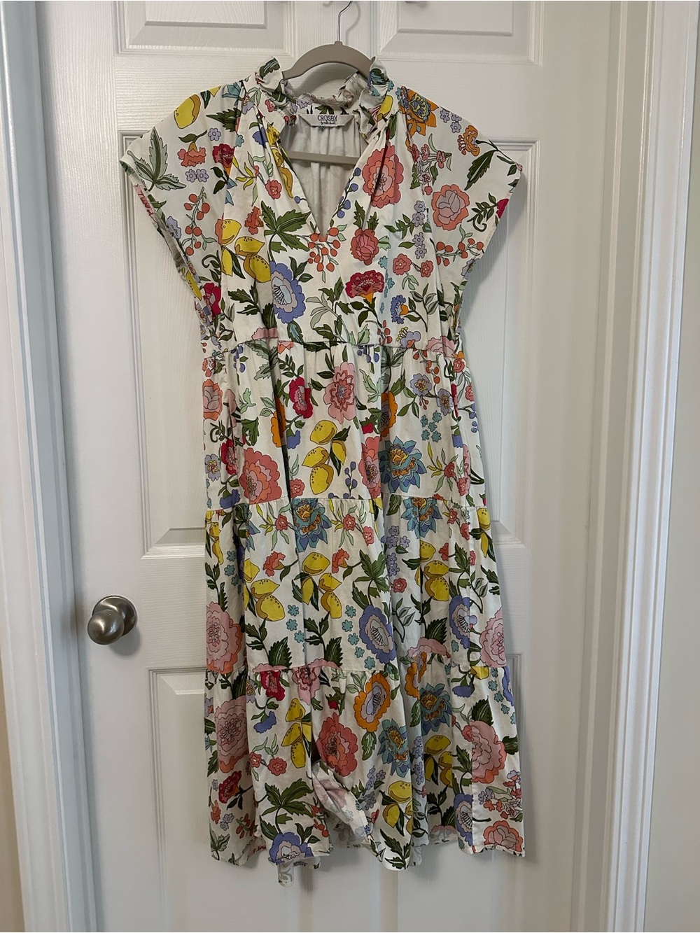 Crosby by Mollie Burch | Watts Dress | Lemon Verbena - Picture 3 of 7